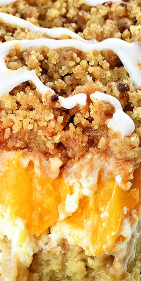 Peach Coffee Cake Recipe With Step By Step Photos Recipe Coffee