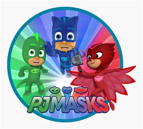 Transparent Pj Party Clipart - Pj Masks Characters Logo, HD Png ...