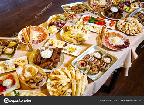 Delicious Food On The Table Stock Photo Solstudio