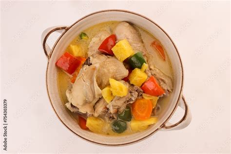 Pininyahang Manok Sa Gata is Pineapple Chicken in Coconut Milk ...