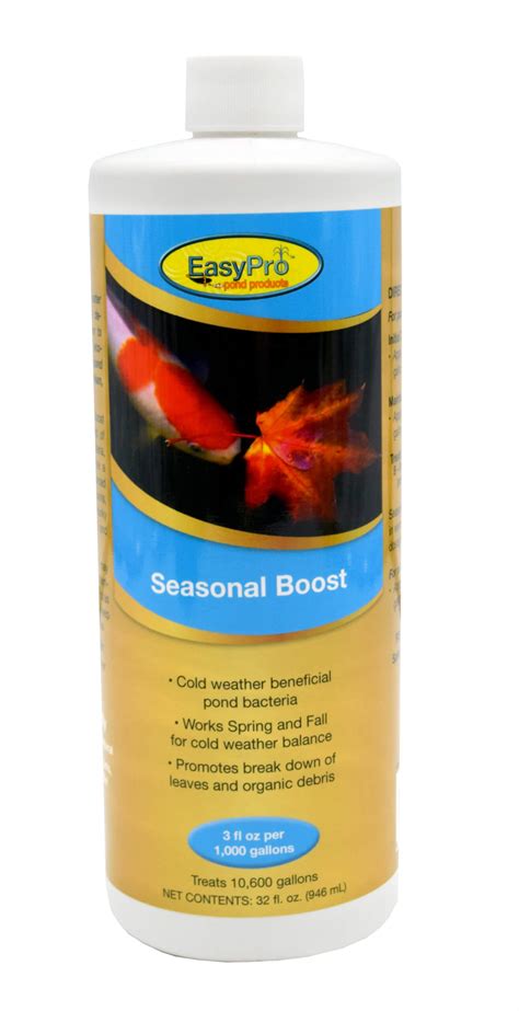 SWT32 Seasonal Boost Liquid Bacteria -32 oz - EasyPro Pond Products