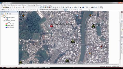 COMO GEOREFERENCIAR EN ARCGIS Y CREAR RUTAS YouTube