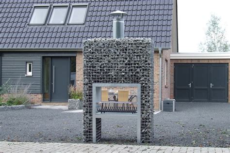 Blockkamin Gabionen Grill XL