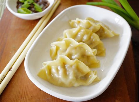 Pot Stickers Recipe Steamed Pork And Shrimp Dumpling The Skinny Pot