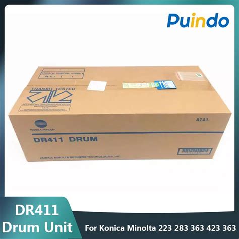 Original-new-DR411-Drum-Unit-For-Konica-Minolta-Bizhub-223-283-363-423 ...