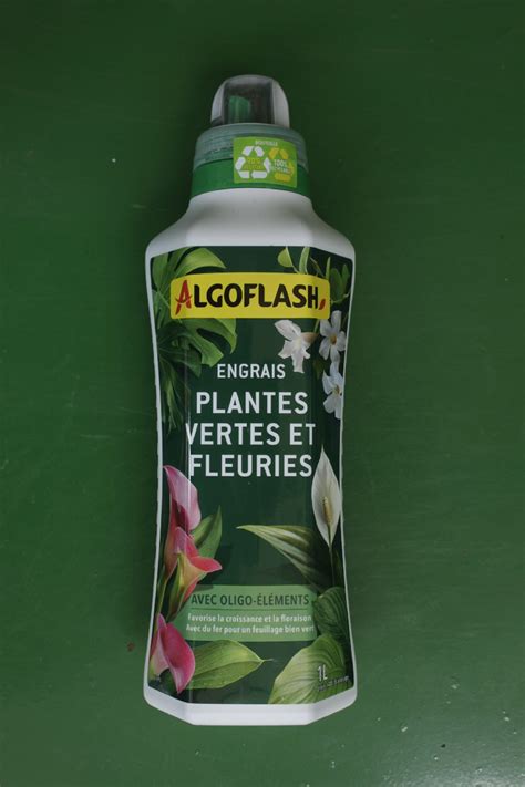 Engrais Plantes Vertes Et Fleuries Algoflash 1L Jardi Pradel