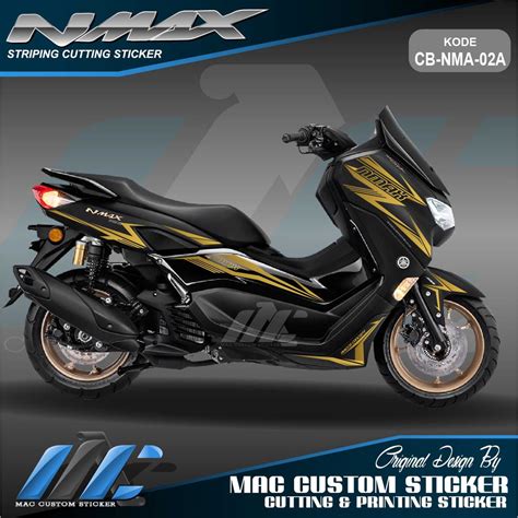 Cutting Sticker Nmax New Sticker Nmax 2020 Sticker Color Gold Cb