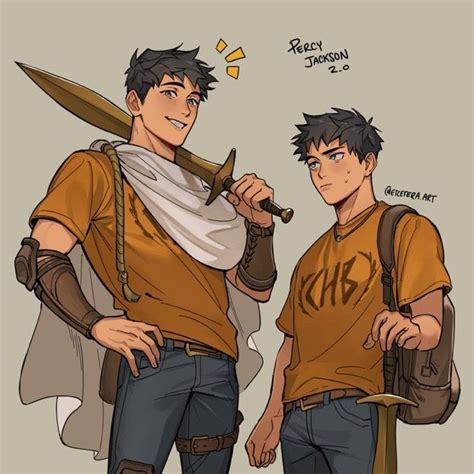 Art: @EtceteraArt | Libros de percy jackson, Campamento mestizo, Dibujos percy jackson