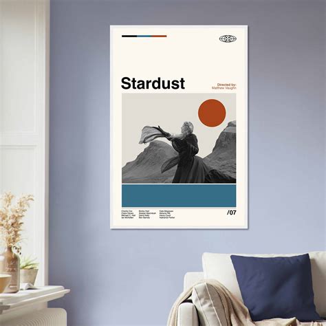 Stardust Movie Poster, Stardust Print, Minimalist Movie Poster - Citiesbox