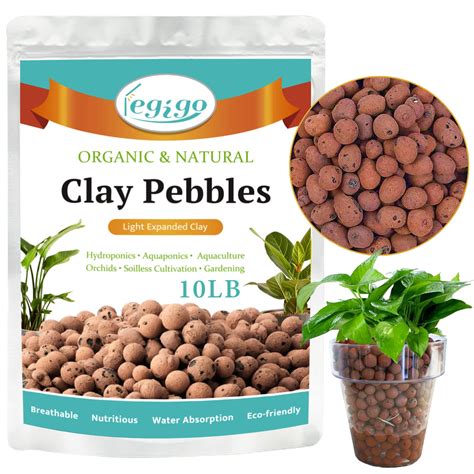 Legigo Lbs Organic Expanded Clay Pebbles Mm Mm Light Expanded