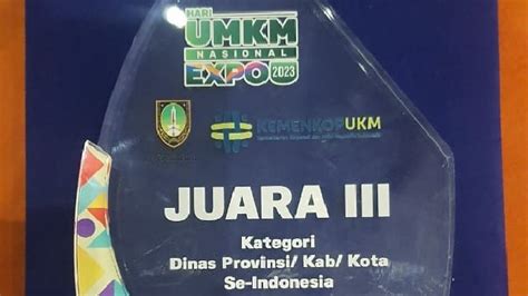 Diskop Ukm Aceh Raih Juara Iii Umkm Pada Expo Tingkat Nasional Tahun