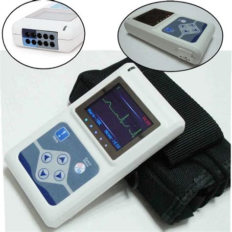 3 Channels ECG Holter 24 Hours Recorder Analyzer ECG Holter Monitor