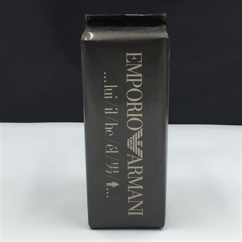 Emporio Armani He Ml Eau De Toilette Edt Spray