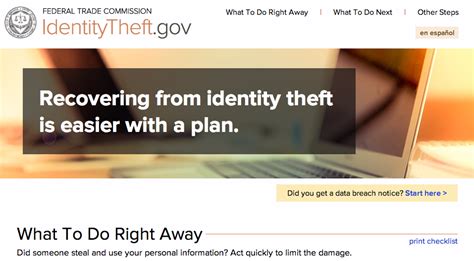 FTC Rolls Out Interactive Resource For Victims Of Identity Theft ...