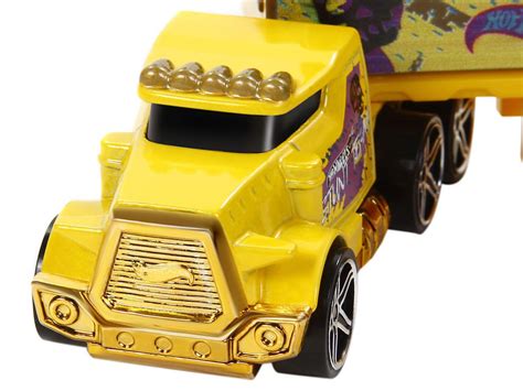 Caminhão Hot Wheels Transportador Mattel BDW51 Carrinho Hot Wheels Magazine Luiza