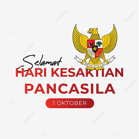 Pancasila Days Vector Design Images Oktober The Pancasila Sanctity