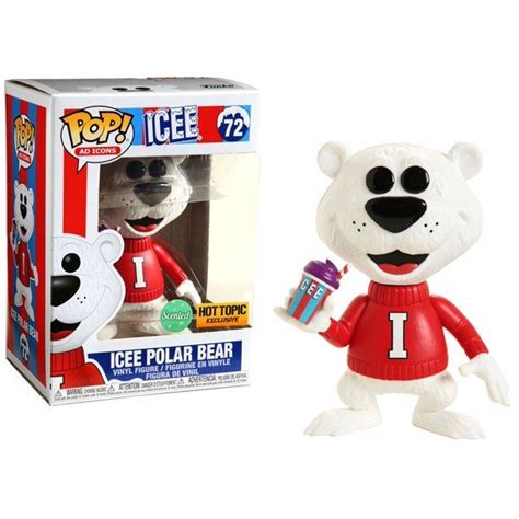 Icee polar bear, Polar bear, Funko vinyl