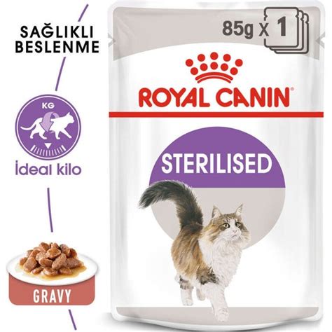 Royal Canin Pouch Gravy Sterilised Kısırlaştırılmış Yaş Kedi Fiyatı