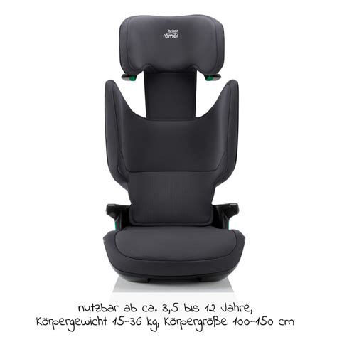 Römer - Kindersitz Kidfix M i-Size 3,5 Jahre-12 Jahre (100-150 cm ...