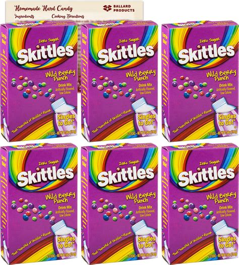 Skittles Singles To Go Tropical And Original Flavors Drink