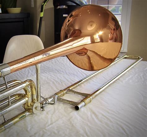 Reynolds Contempora Bass Trombone With Trigger And Original Reverb