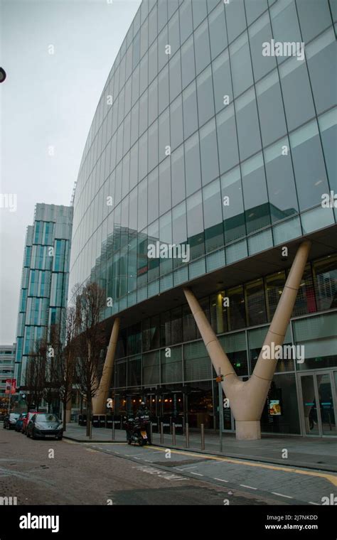 Contemporary Glass Façade Of A Large Office Building In Deansgate