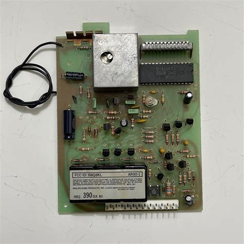 Genie Alliance 21564r Garage Door Opener Circuit Board Ar90 1 Freq 390