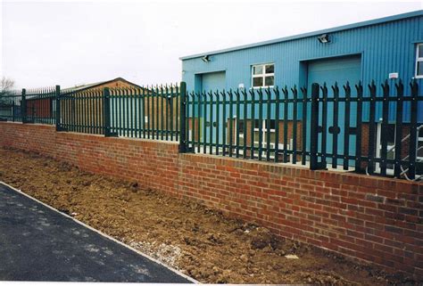 Steel Palisade Fencing Services For Somerset And The South West