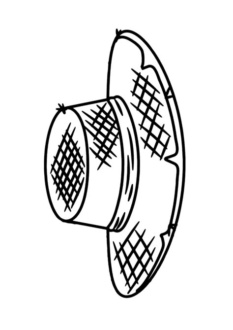 Chapéu de palha para colorir Imprimir Desenhos