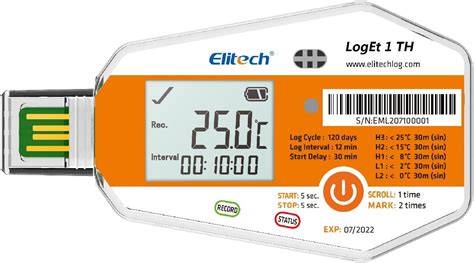 Elitech Temperature Humidity Data Logger Review Dataloggersdefined