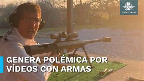 Eduardo Verástegui promueve posesión legal de armas para defensa