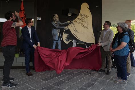 Quartiere Montanara promozione della legalità inaugurato murales in