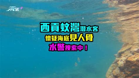 西貢蚊灣潛水客懷疑海底見人骨 水警搜索中！ 東張