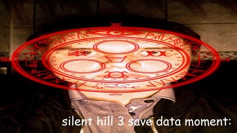 Silent Hill 3 Save Data Moment YouTube