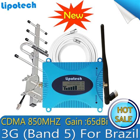 Lintratek Set Smarthphone Celulares Repeater 2G 3G Band 5 850 CDMA