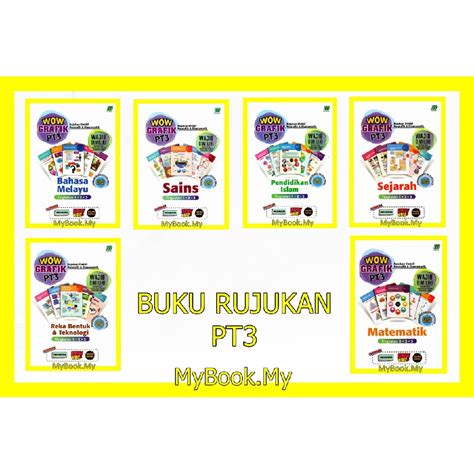 BARU MyB Buku Rujukan Nota WOW Grafik PT3 Tingkatan 1 2 3 Bergrafik