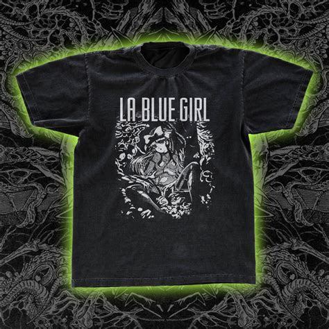 Night Channels La Blue Girl Shirt Hentai OVA Manga Doujin Ghibli Throbbing Gristle Mononoke