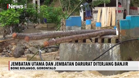 Kembali Diterjang Banjir Jembatan Darurat Di Bone Bolango Gorontalo