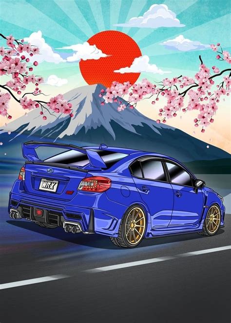 Subaru Wrx Artwallpaper I Think Looks Cool Rjdm