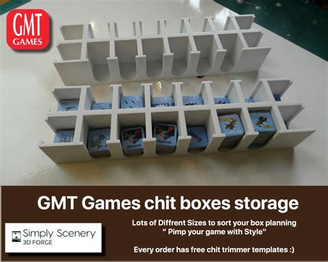 Gmt Games Chit Holders Etsy Uk