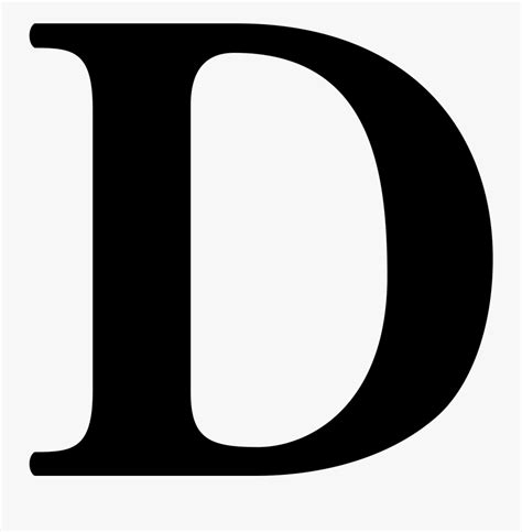Transparent Letter D Png , Free Transparent Clipart - ClipartKey 