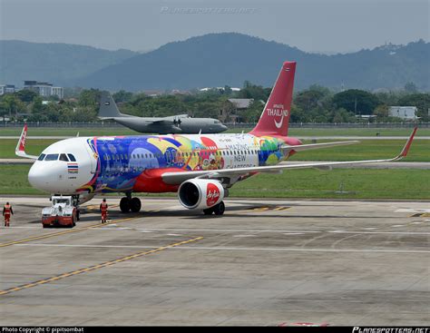 HS BBR Thai AirAsia Airbus A320 216 WL Photo By Pipitsombat ID