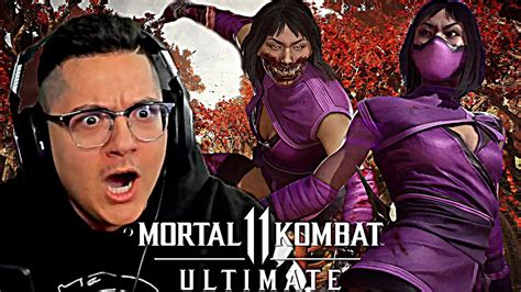 Mortal Kombat 11 Ultimate Official Mileena Gameplay Trailer Reaction