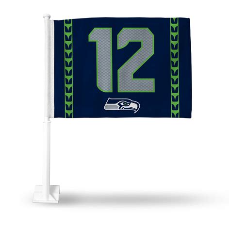 Official Licensed NFL Car Flag Seattle Seahawks - 3 Day Flags