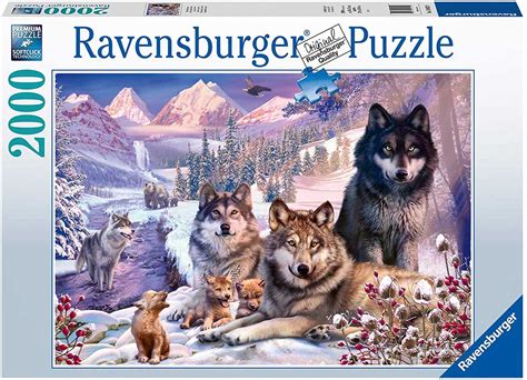 Wolves 2000 Pieces Ravensburger Puzzle Warehouse