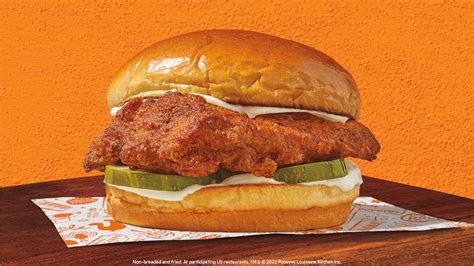 Popeyes Menu Adds Blackened Chicken Sandwich With Cajun And Creole