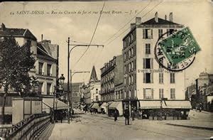 Ansichtskarte Postkarte Saint Denis Seine Saint Denis Rue Du Chemin