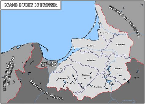 Grand Duchy of Prussia (Dragons Unite Timeline) : r/imaginarymaps