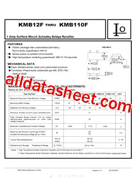 Kmb F Datasheet Pdf Bytesonic Electronics Co Ltd