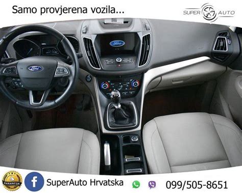 Ford C Max 1 5 TDCI Titan 120 KS STDHZ PANO KAM KOŽA XEN ACC 2018 god